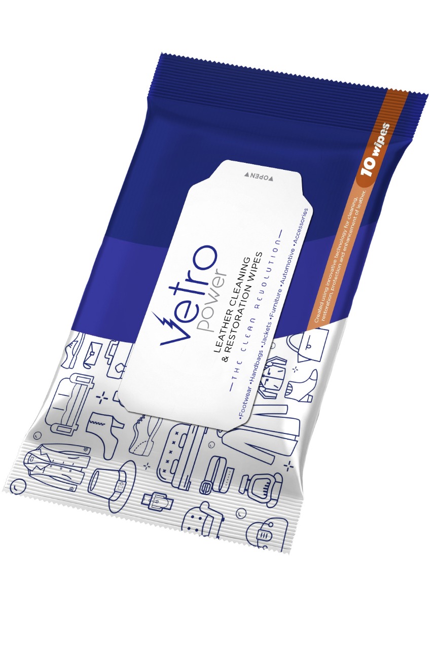 Vetro Power Leather Cleaning & Restoration Wipes on 50% Trs